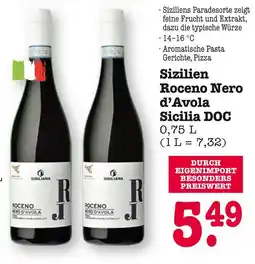 E-Center Sibiliana sizilien roceno nero d’avola sicilia doc Angebot