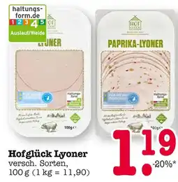 E-Center Hofglück lyoner Angebot