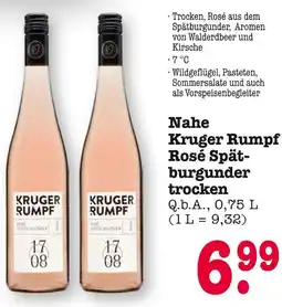 E-Center Kruger rumpf nahe rosé spätburgunder trocken Angebot