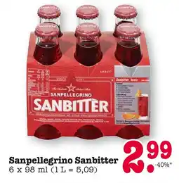 E-Center Sanpellegrino sanbitter Angebot