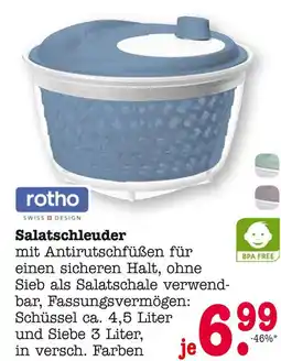 E-Center Rotho salatschleuder Angebot