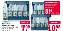 E-Center Rosbacher rosbacher mineralwasser Angebot