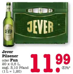 E-Center Jever pilsener Angebot