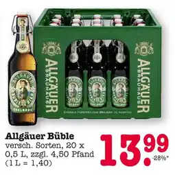 E-Center Allgäuer büble Angebot