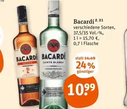 tegut Bacardi bacardi Angebot