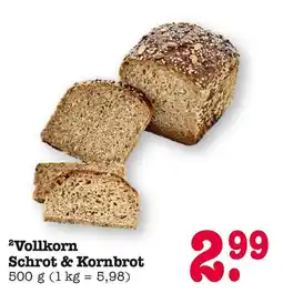 E-Center Vollkorn schrot & kornbrot Angebot
