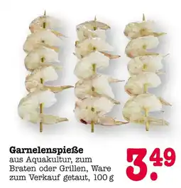 E-Center Garnelenspieße Angebot