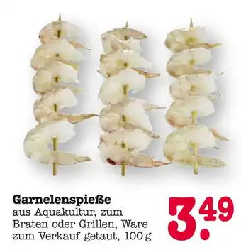 E-Center Garnelenspieße Angebot