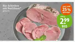 tegut Bio bio-schinken mit basilikum Angebot