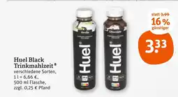 tegut Huel huel black trinkmahlzeit Angebot