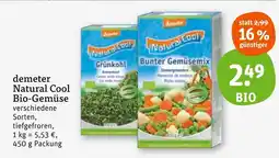 tegut Demeter natural cool bio-gemüse Angebot