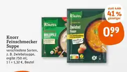 tegut Knorr feinschmecker suppe Angebot