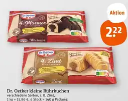 tegut Dr. oetker kleine rührkuchen Angebot