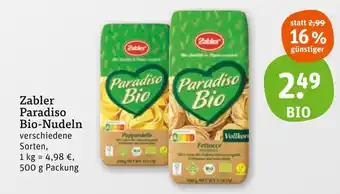 tegut Zabler paradiso bio-nudeln Angebot