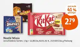 tegut Nestlé minis Angebot