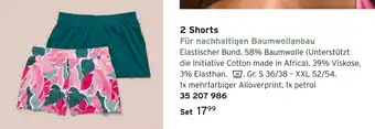 Tchibo 2 shorts Angebot