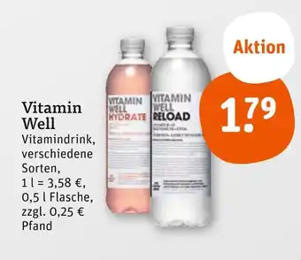 tegut Vitamin well vitamin well hydrate Angebot