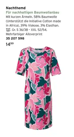 Tchibo Nachthemd Angebot