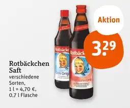 tegut Rotbäckchen saft Angebot