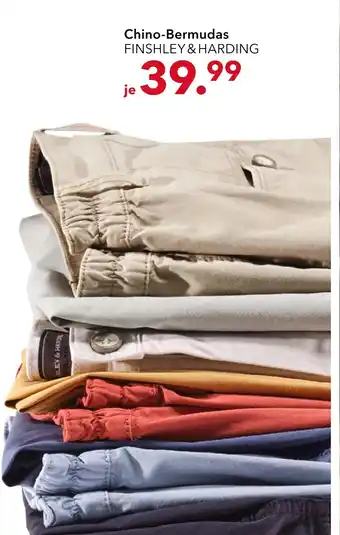 Peek & Cloppenburg* Düsseldorf Finshley & harding chino-bermudas Angebot
