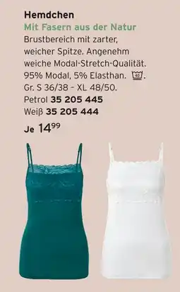 Tchibo Hemdchen Angebot