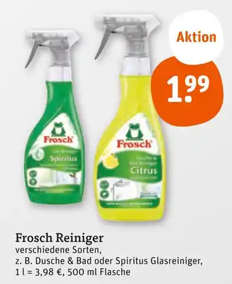 tegut Frosch reiniger Angebot