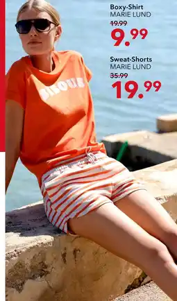 Peek & Cloppenburg* Düsseldorf Marie lund boxy-shirt oder sweat-shorts Angebot