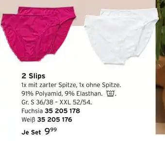 Tchibo 2 slips Angebot