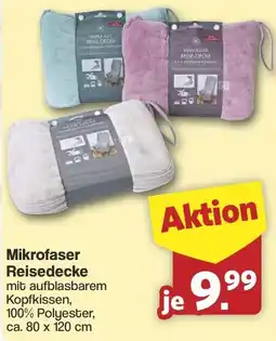 Famila Nord West Mikrofaser Reisedecke Angebot