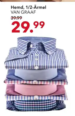 Peek & Cloppenburg* Düsseldorf Van graaf hemd, 1/2-ärmel Angebot
