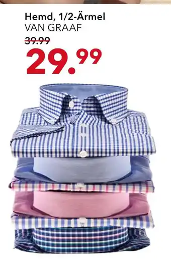 Peek & Cloppenburg* Düsseldorf Van graaf hemd, 1/2-ärmel Angebot