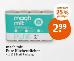 tegut Mach mit pure küchentücher Angebot