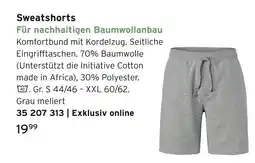 Tchibo Sweatshorts Angebot