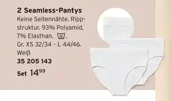 Tchibo 2 seamless-pantys Angebot