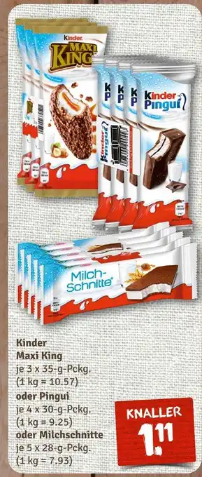 nahkauf Kinder maxi king Angebot