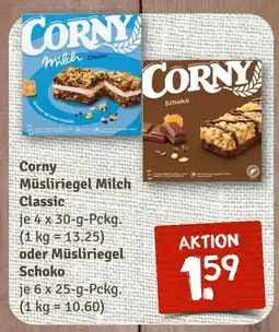 nahkauf Corny müsliriegel milch classic Angebot
