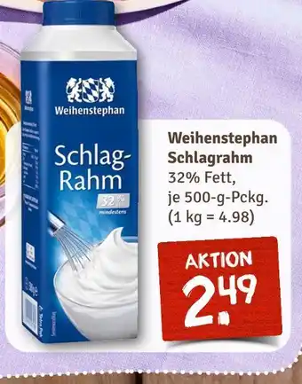 nahkauf Weihenstephan schlagrahm Angebot