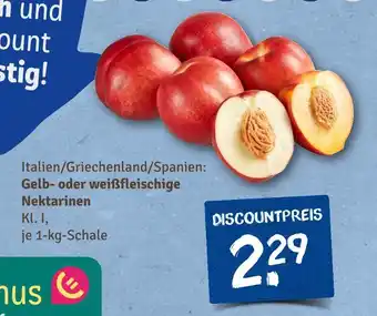 nahkauf Gelb- oder weißfleischige nektarinen Angebot