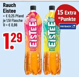 trinkgut Rauch eistee pfirsich oder eistee zitrone Angebot