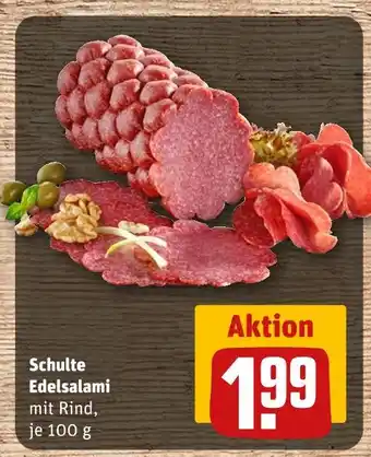 REWE Schulte edelsalami Angebot