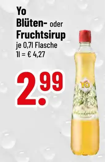 trinkgut Yo blüten- oder fruchtsirup Angebot