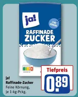 REWE Ja! raffinade-zucker Angebot