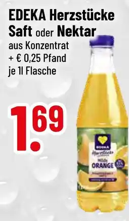 trinkgut Edeka herzstücke saft oder nektar Angebot