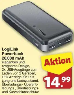 Famila Nord West LogiLink Powerbank 20.000 mAh Angebot