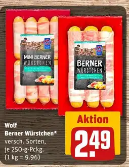 REWE Wolf berner würstchen Angebot