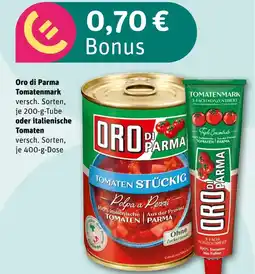 REWE Oro di parma tomatenmark Angebot