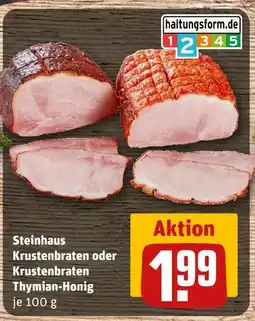 REWE Steinhaus krustenbraten Angebot