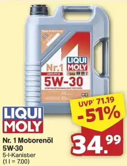 Famila Nord West LIQUI MOLY Nr. 1 Motorenöl 5W-30 Angebot