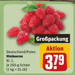 REWE Himbeeren Angebot
