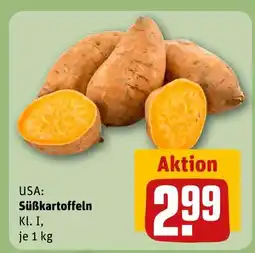 REWE Süßkartoffeln Angebot